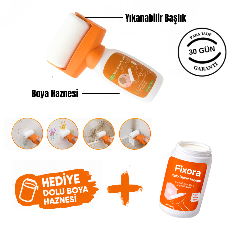 Fixora™ -  Duvar Rötuş Rulosu